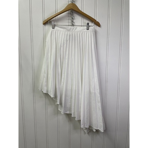Anthropologie Maeve Pleated Asymmetrical Wrap Skirt, Size 10 NWT - Picture 10 of 12